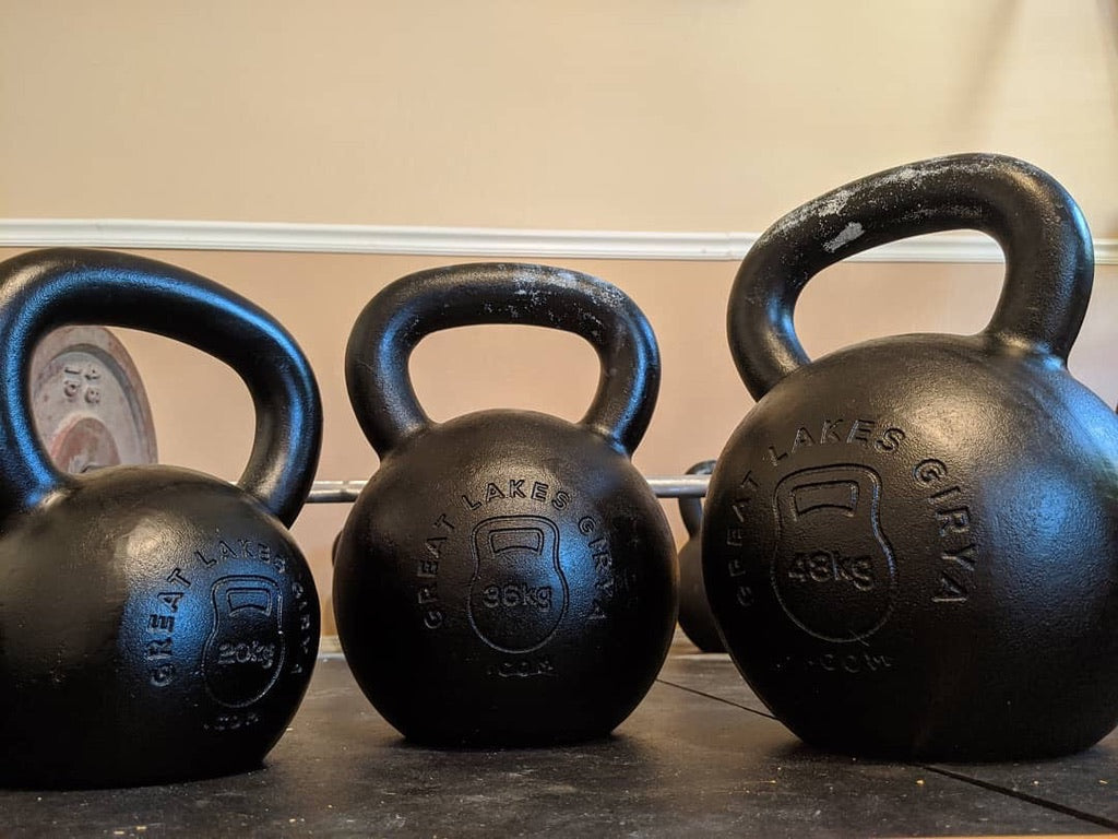 E-Coated Hardstyle Kettlebells From Tactical Strength Supply